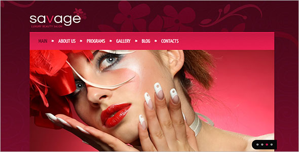 Creative Beauty Salon Drupal Template