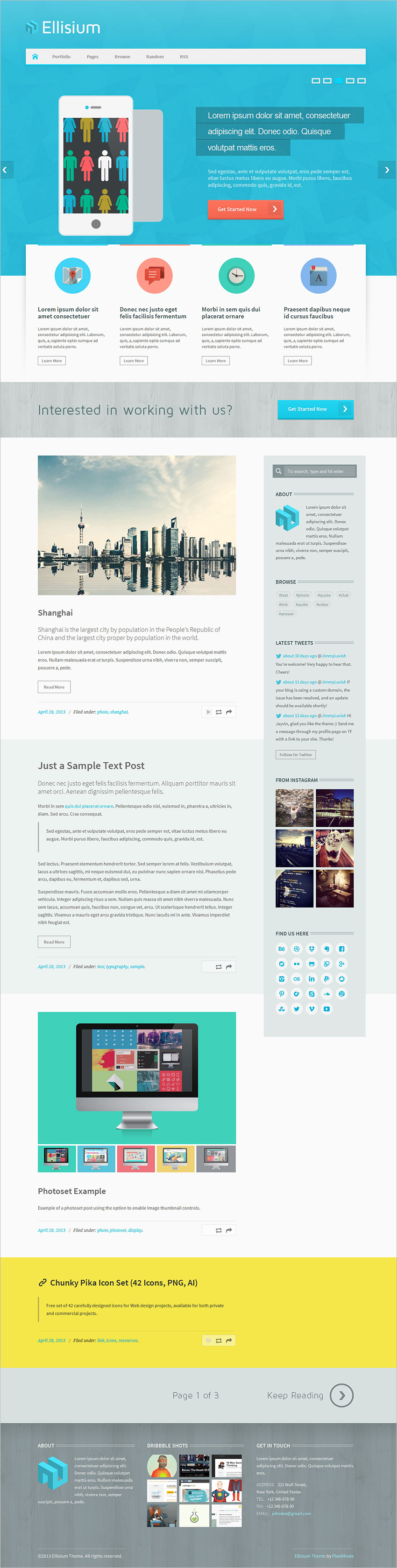 Business Blogging Tumblr Theme