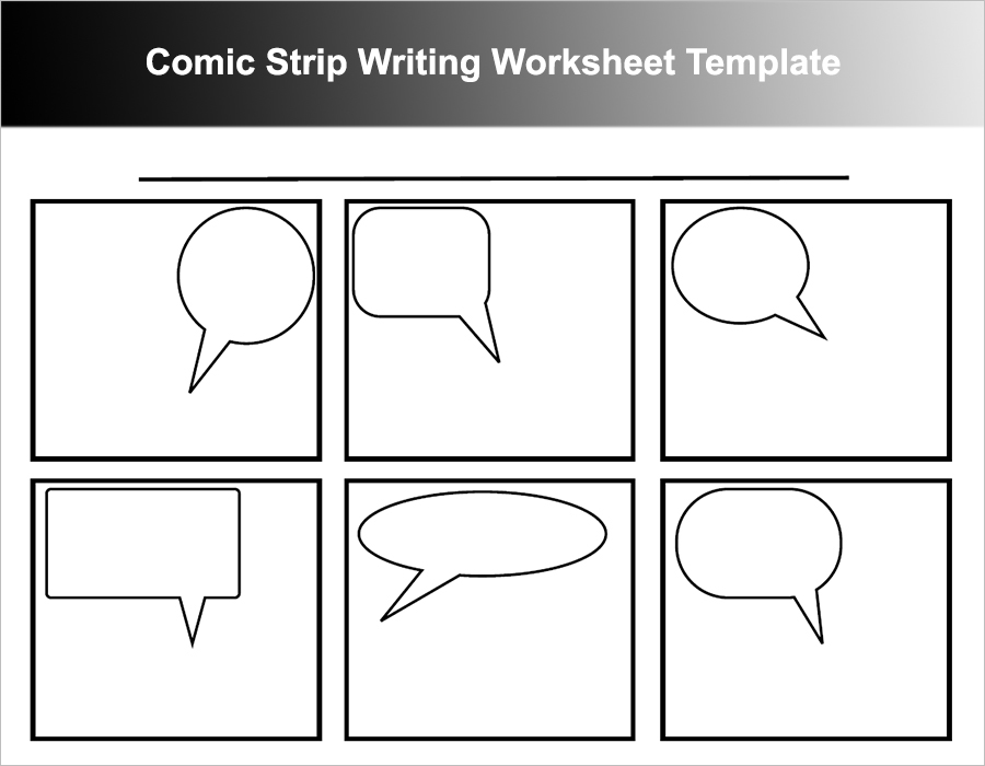 16 Comic Strip Template Free Word PDF Doc Formats