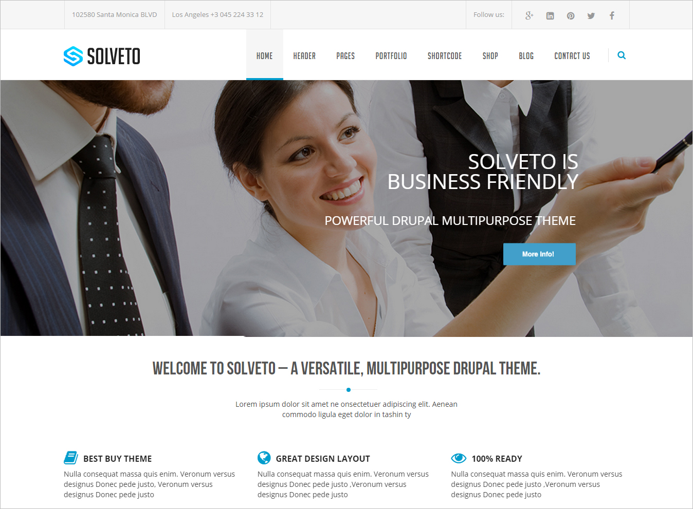 Corporate Business Drupal Theme