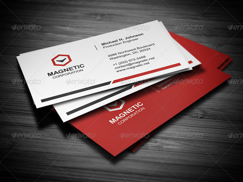 Creative Corporate Business Card