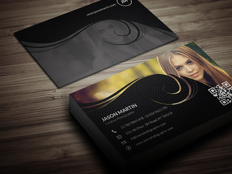 Creative Photographer Business Card