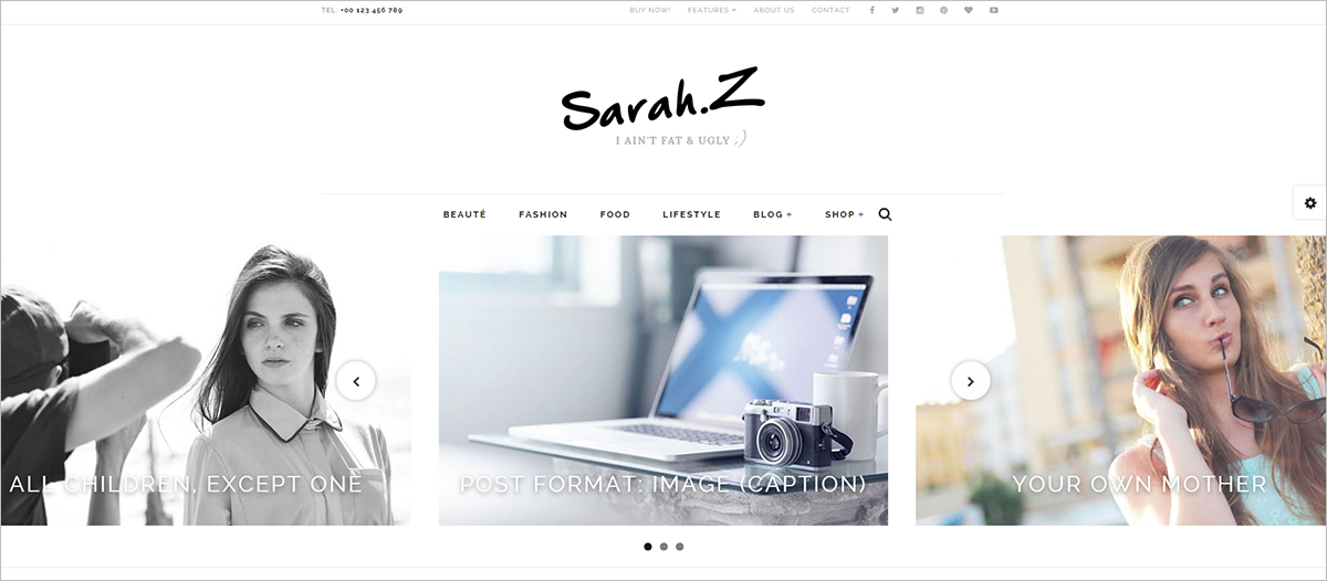 Drupal Template For Fashion With Multi LayOuts