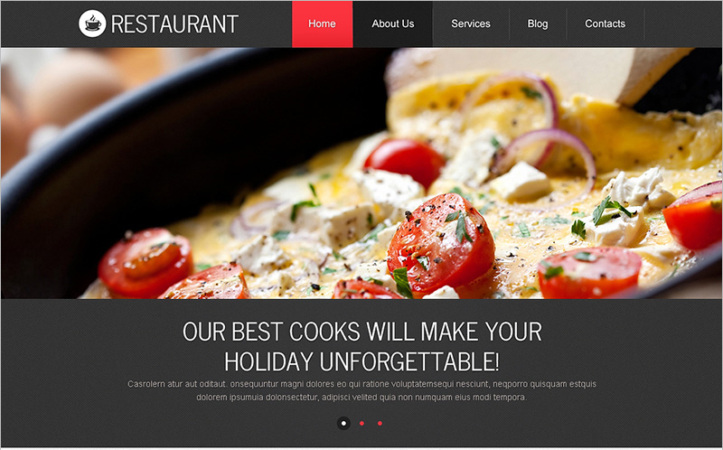 European Restaurant Drupal Template