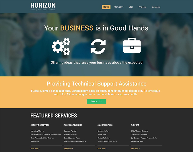 Fair Business Agency Drupal Template