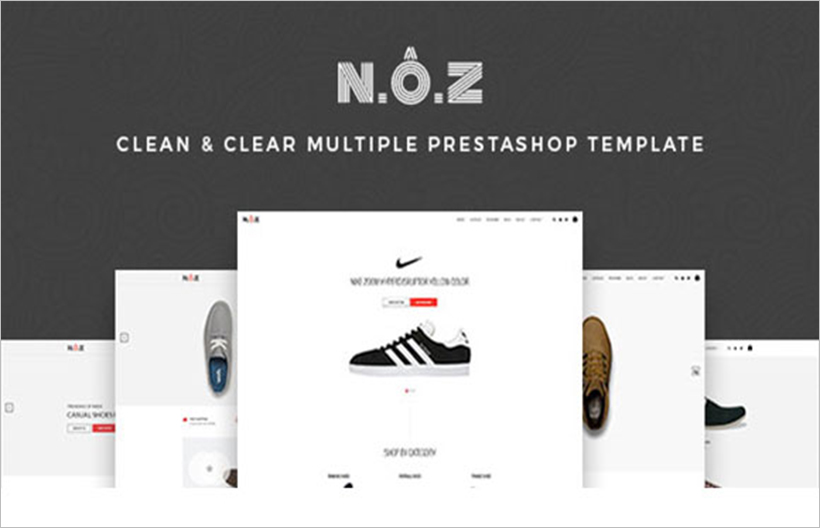Fancy Shoes Store Prestashop Theme