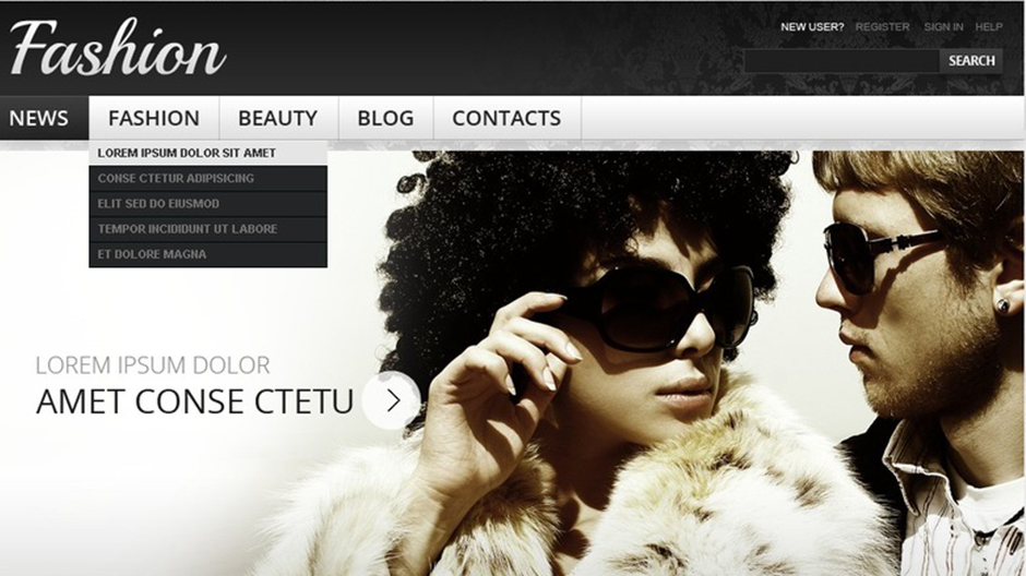 Fashion & Beauty Drupal Theme