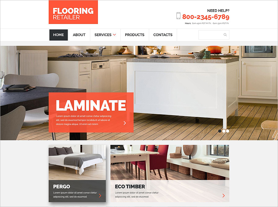 Responsive Bootstrap Template for Design & Photography