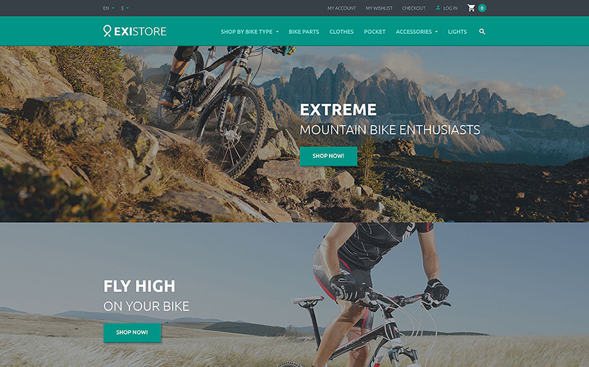 HTML Template With List & Grid Category View