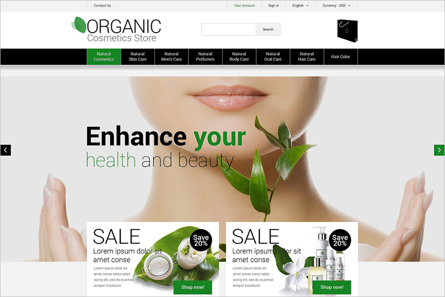 Health & Beauty PrestaShop Theme