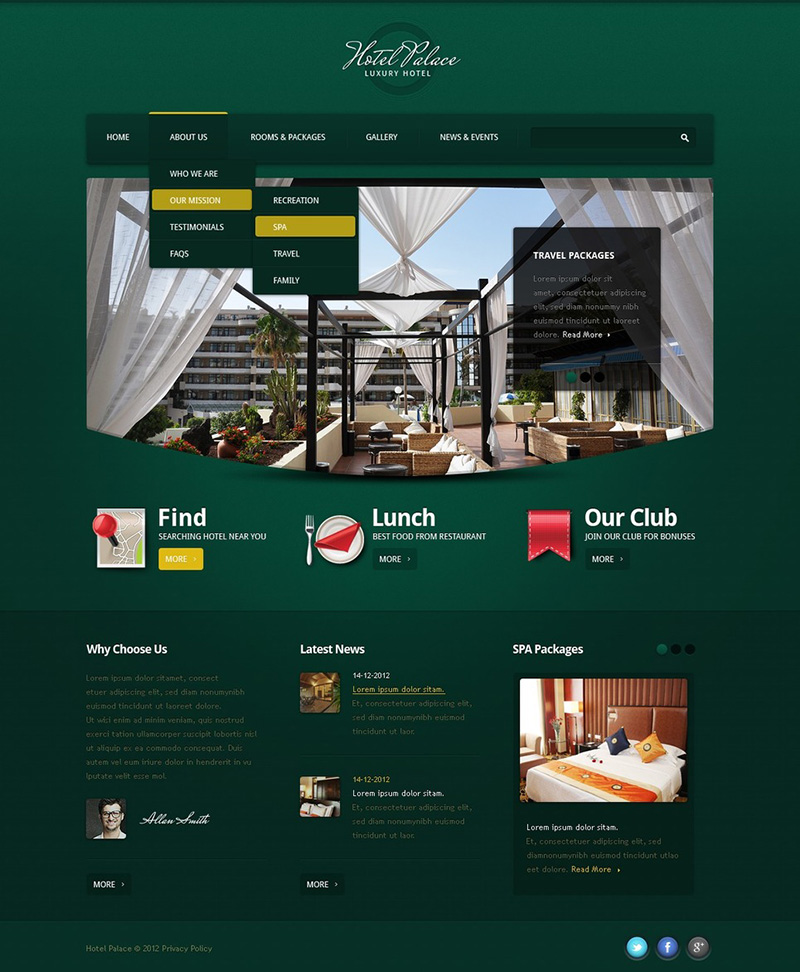 Hotel Management Drupal 