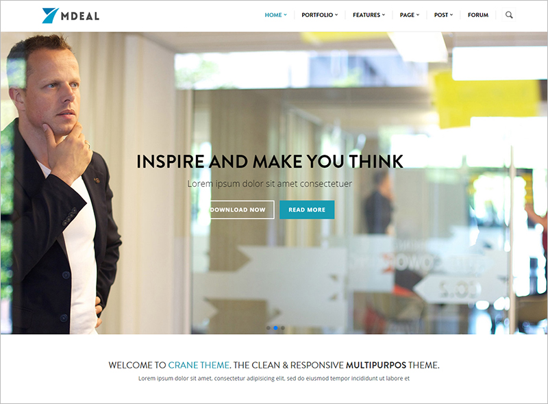 Modern & Professional Business Drupal Theme