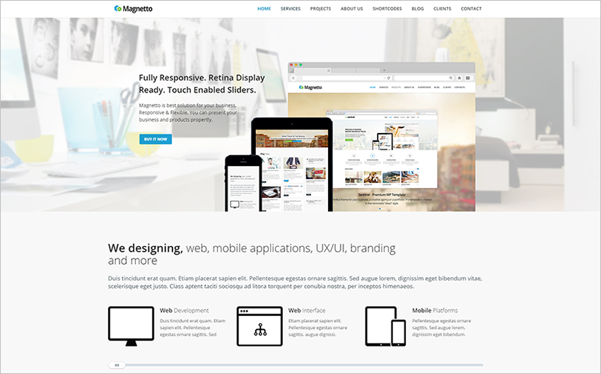 Multipurpose Portfolio Drupal Theme