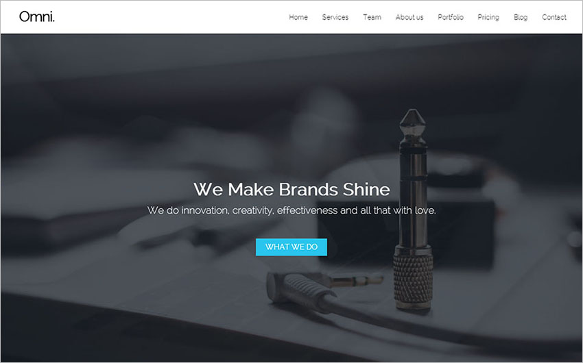 Multipurpose Responsive Template With JQuery Enhanced Features
