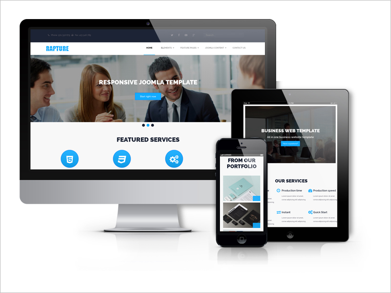 New Drupal Business website Template