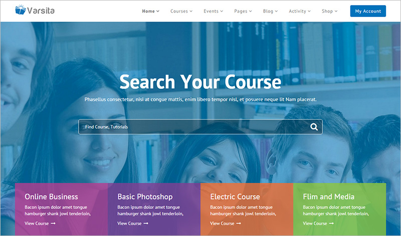 Online Learning System Wp Template
