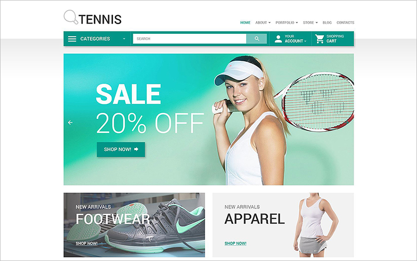 Online Sports Store WooCommerce Theme