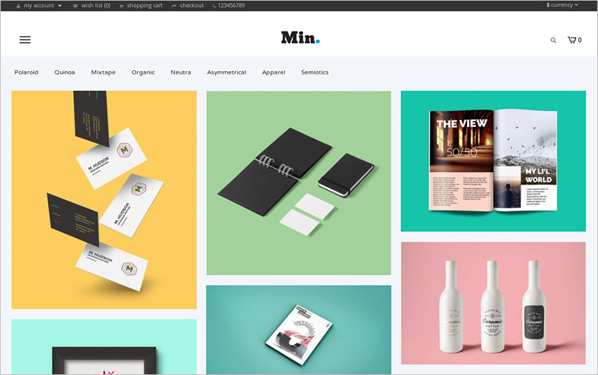 Online Store Opencart Theme