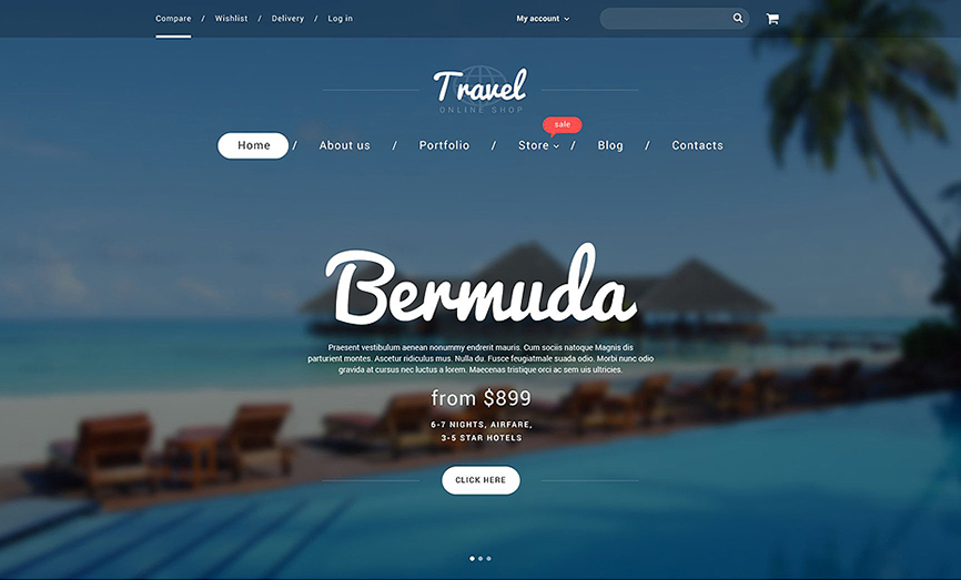 Online Travel Booking WooCommerce Theme