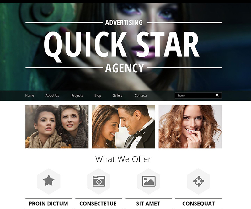 Creative Advertising Business Drupal Template