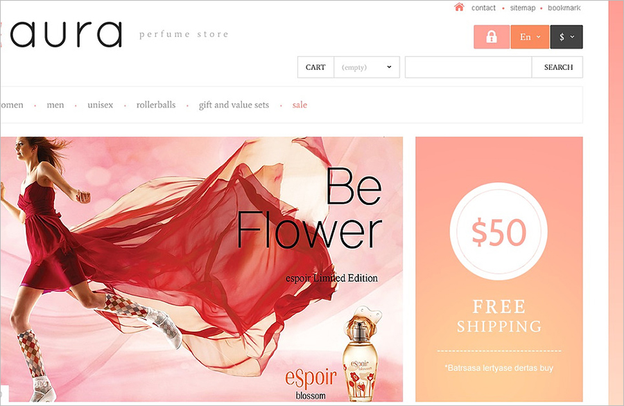 Responsive Beauty & Cosmetics Store PrestaShop Theme