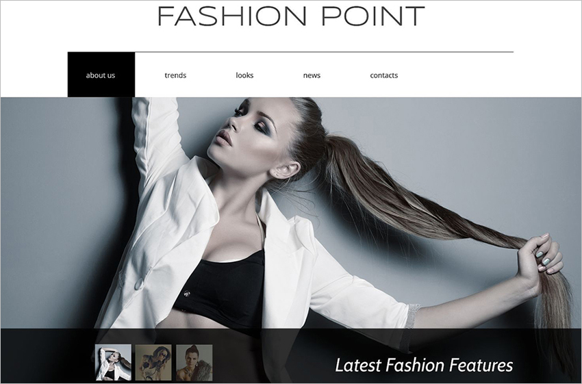 Responsive Fashion Agency Drupal Template