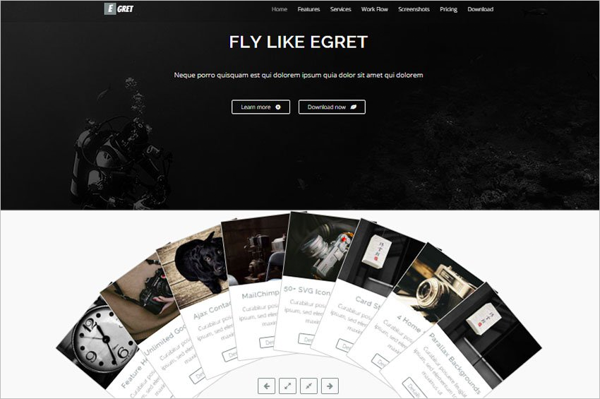 Responsive Landing Page Template