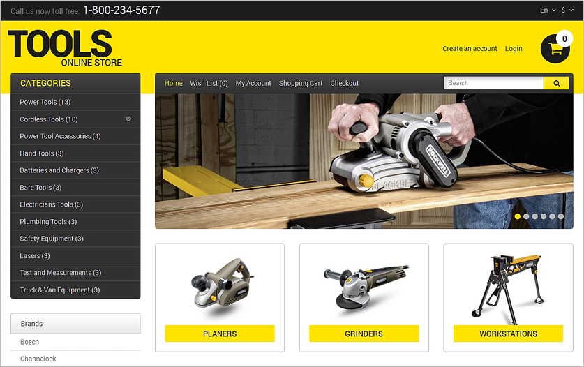 Responsive Online Store Web Template HTML5 & CSS3