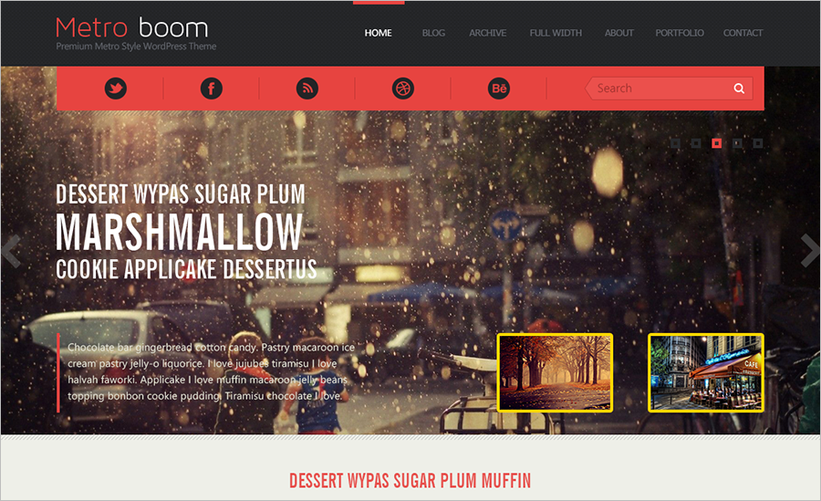 SEO Friendly WordPress Blog Template