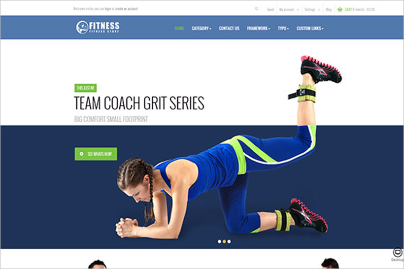 Sports & Activities PrestaShop Template