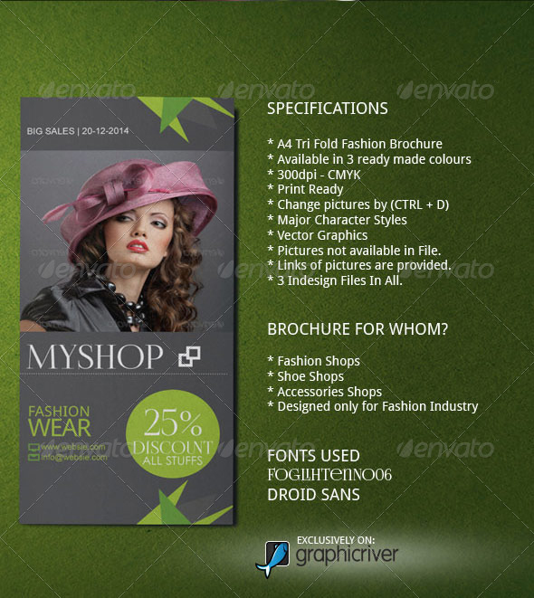 Fashion Event Brochure