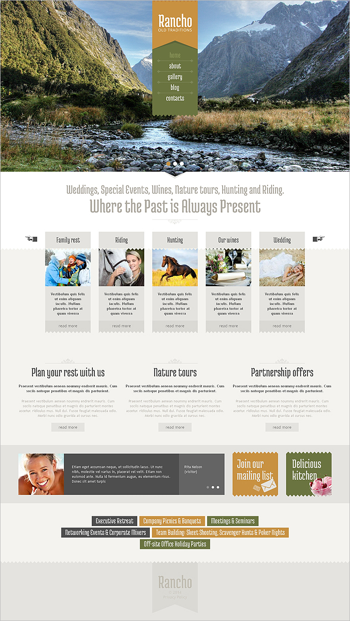 Travel Guide Drupal Template