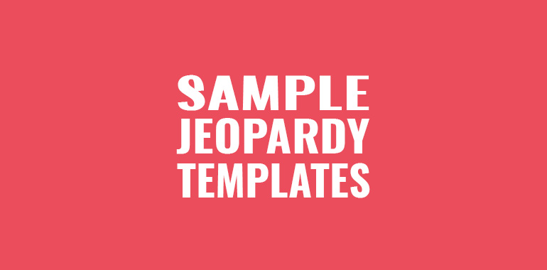 Jeopardy PowerPoint Templates