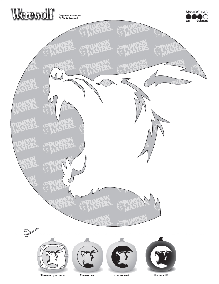 werewolf halloween masks