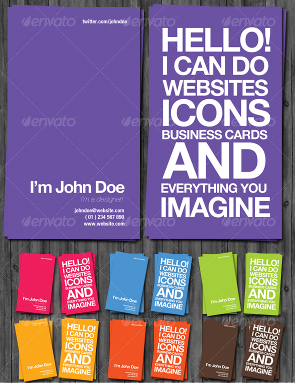 Awesome Designer Business Cards
