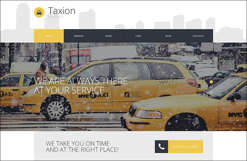 Cabs WordPress Theme
