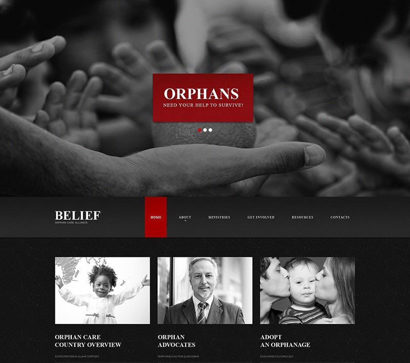 Child Charity Html Template