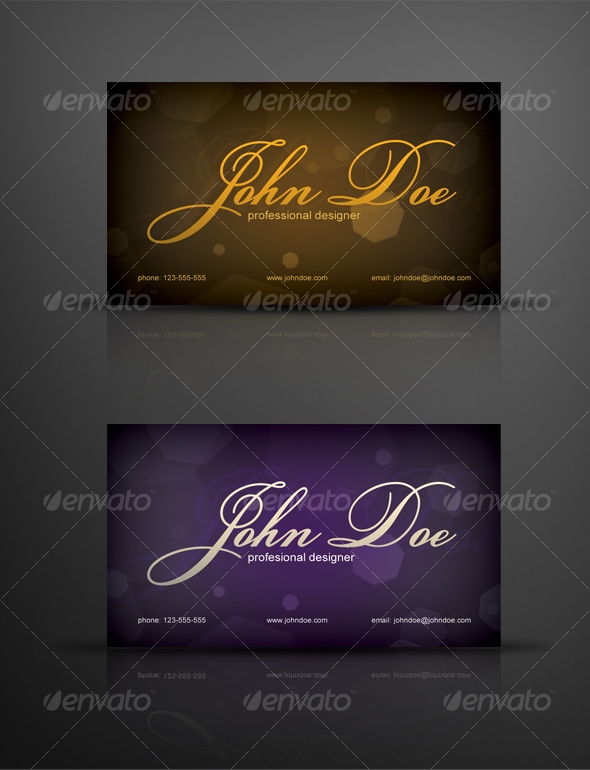Classy Designer Business Card