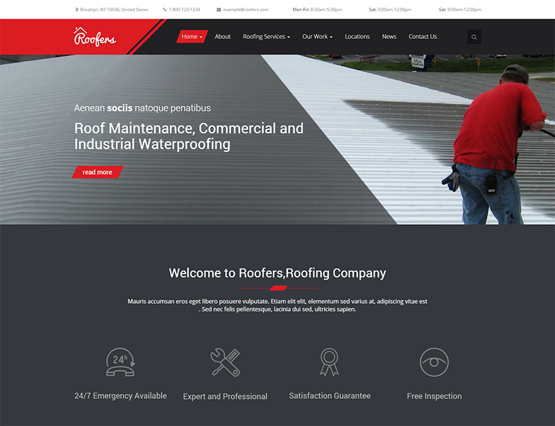 Construction & Contractor HTML Template