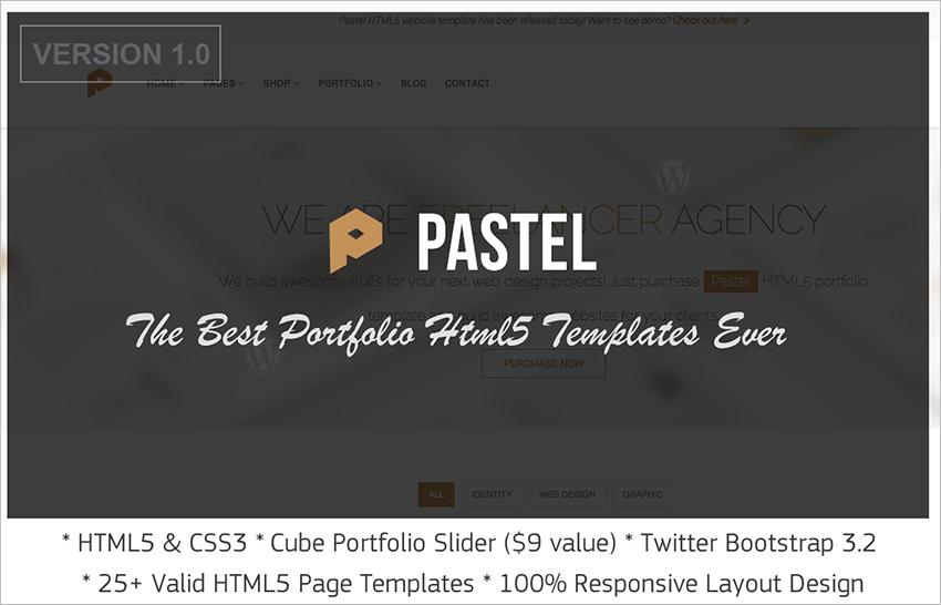 Creative Portfolio HTML 5 & CSS3 Template