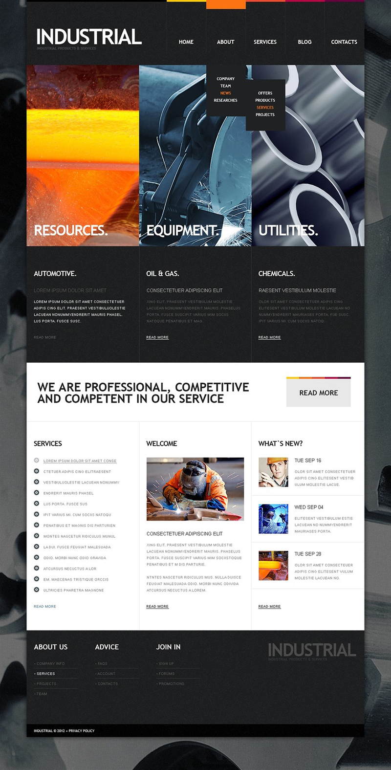 6 Industrial Drupal Themes Free Premium Templates 6 Industrial Drupal Themes Free Premium Templates