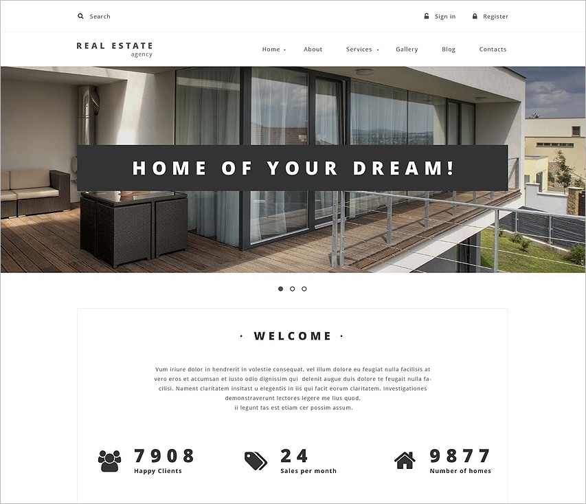 Drupal Property Management Theme