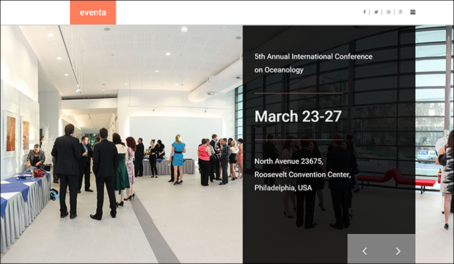 Event Management HTML Site Template