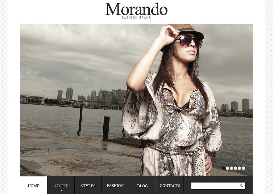 Fashion Brand Online Joomla Template