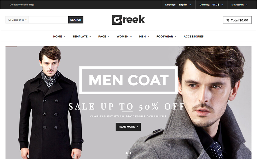 Fashion Online Store Joomla Template