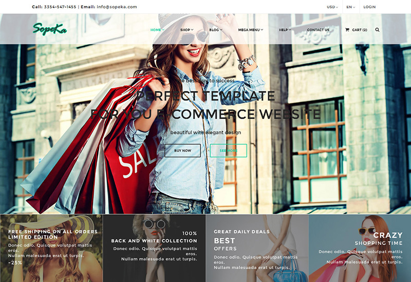 HTML Fashion Website TemplateS