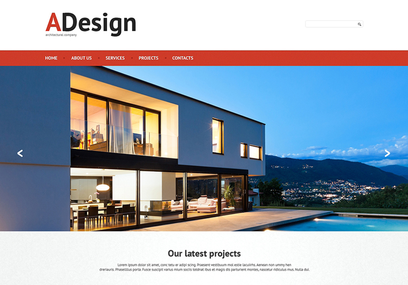 HTML Template for Construction Company