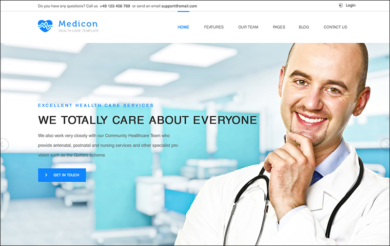  Health and Medical HTML Template