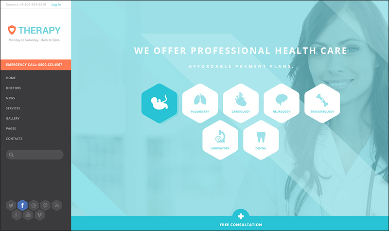 Health and Medical WordPress Theme