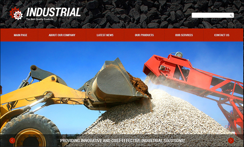 Industrial & Business Joomla Template
